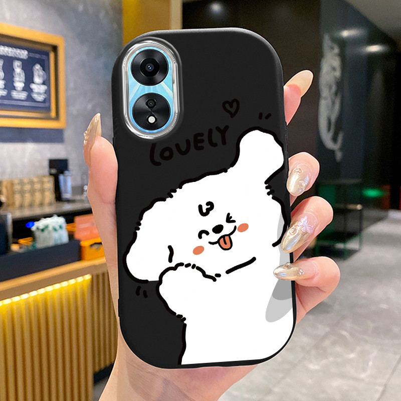 Ốp Lưng OPPO A58 5G A78 5G A58X 5G A1X A2X 5G A78 A79 5G A2 5G Case Phim hoạt hình Doggy