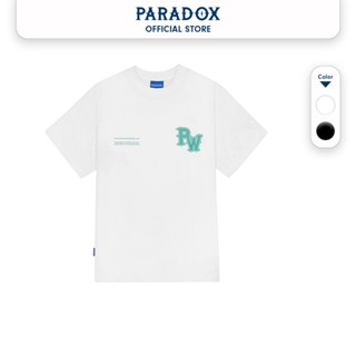 [CLEARANCE SALE] Áo Thun PARADOX Form Rộng Tay Lỡ THE SWAGGER 100% Cotton T-shirt Unisex - Trắng