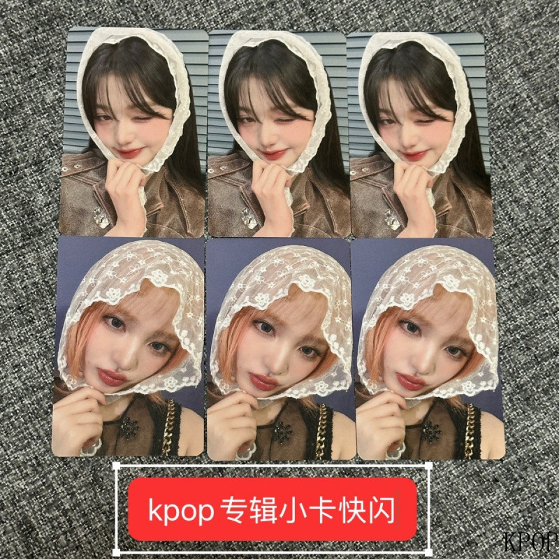 Hàng Chính Hãng ive Thẻ ảnh Jang Won-young liz Thẻ Nhỏ