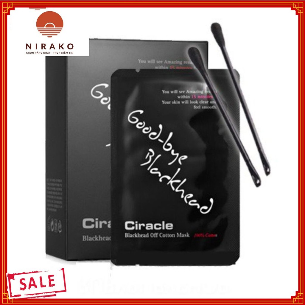 Miếng dán ngừa Mụn Đầu Đen Ciracle Goodbye Blackhead – Hàn quốc