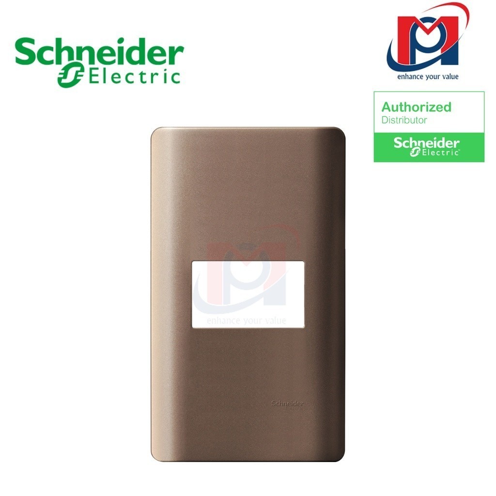 Mặt cho MCB 1 cực Zencelo A - Schneider - A8401MCB_SZ_G19