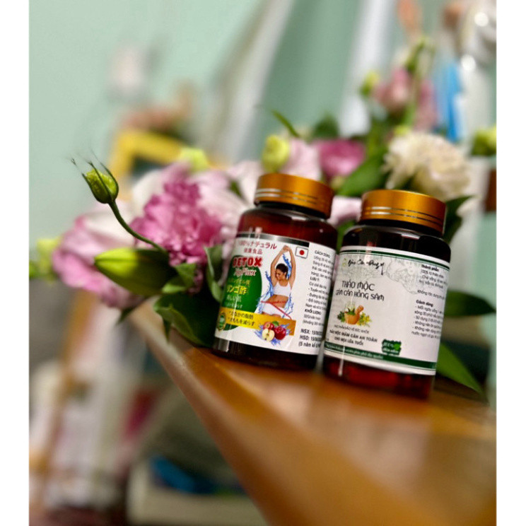 Thảo Mộc Hồng Sâm Cải Tiến Có Thêm Saffon và Detox