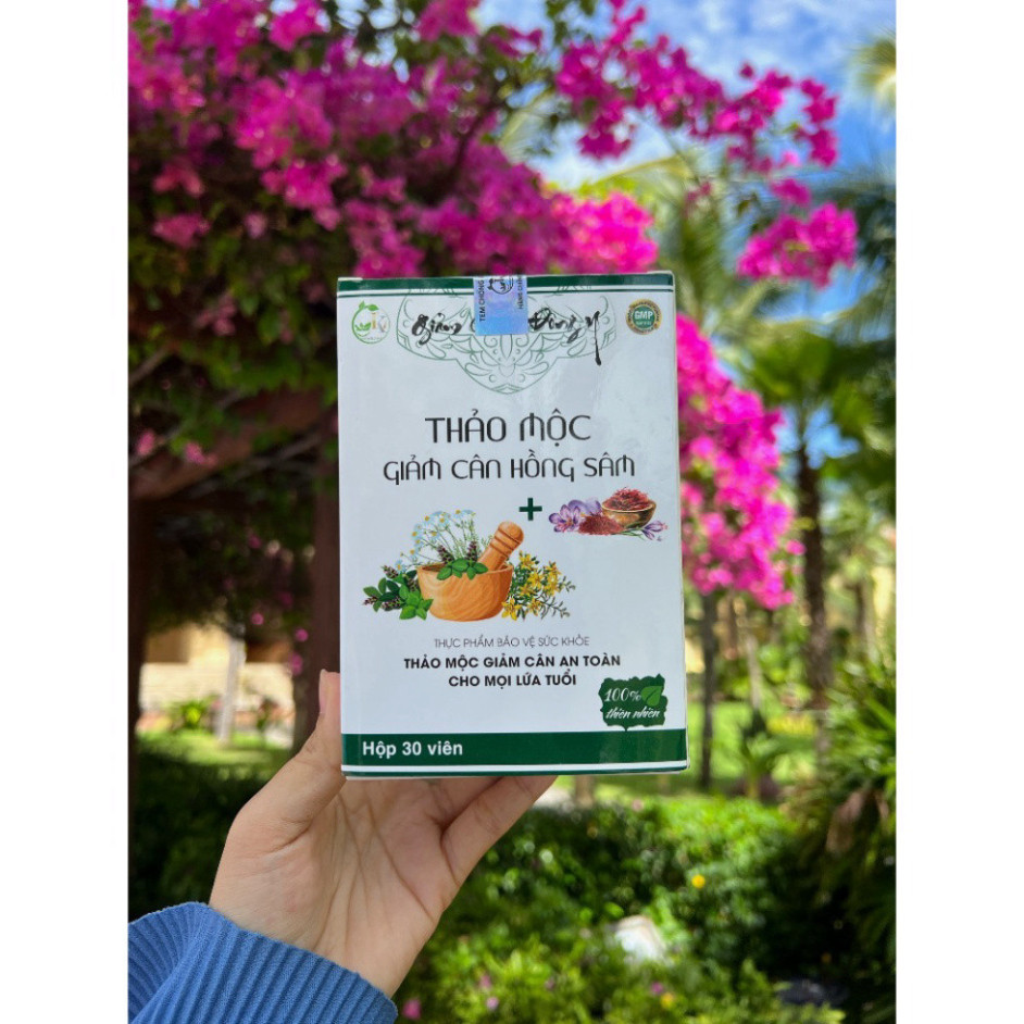 Thảo Mộc Hồng Sâm Cải Tiến Có Thêm Saffon và Detox