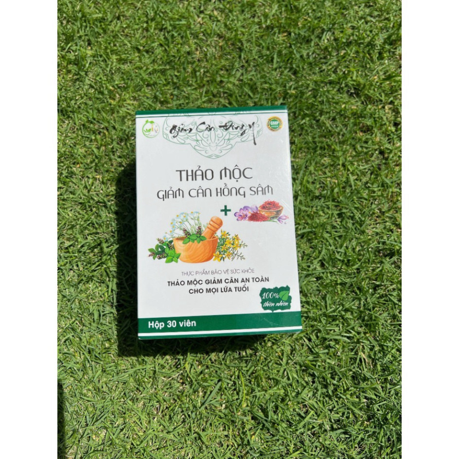 Thảo Mộc Hồng Sâm Cải Tiến Có Thêm Saffon và Detox