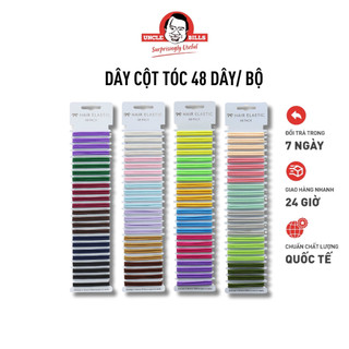 Bộ 48 Dây Cột Tóc UNCLE BILLS AH0074