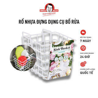 Giỏ Treo Bồn Rửa Chén UNCLE BILLS Thoát Nước Nhanh Tiện Lợi Gọn Gàng - KA0491