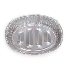 Khay Nướng Giấy Bạc UNCLE BILLS Giúp Tiết Kiệm Thời Gian Hình Oval Cỡ Lớn 46x34x8.5 cm - KC0100