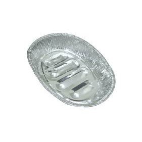 Khay Nướng Giấy Bạc UNCLE BILLS Giúp Tiết Kiệm Thời Gian Hình Oval Cỡ Lớn 46x34x8.5 cm - KC0100