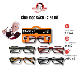 Kính Đọc Sách +2.50 Độ UNCLE BILLS AE0880