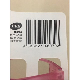 Kính Đọc Sách +2.50 Độ UNCLE BILLS AE0880