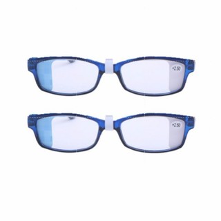 Kính Lão Đọc Sách UNCLE BILLS +2.50 Độ Gọng Chữ Nhật Kèm Túi Đựng Nhiều Màu - AE0693