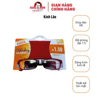 Kính Đọc Sách +1.50 UNCLE BILLS AE0691