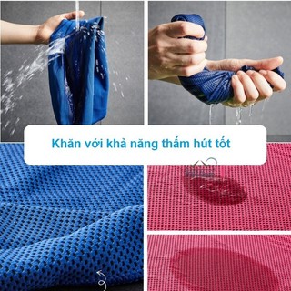 Khăn Lạnh Thể Thao UNCLE BILLS Đa Năng Thấm Hút Mồ Hôi Hiệu Quả 80x30cm - AG2082