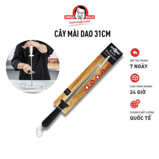 Cây Mài Dao UNCLE BILLS Thép Không Gỉ Tay Cầm An Toàn Chắc Chắn An Toàn Dễ Sử Dụng 31cm - KA0115