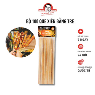 Túi 100 Que Xiên Thịt UNCLE BILLS 25 cm BC0010