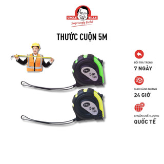 Thước Cuộn 5m UNCLE BILLS Dễ Dàng Sử Dụng, Chính Xác Cho Các Công Việc Đo Lường - HT0094