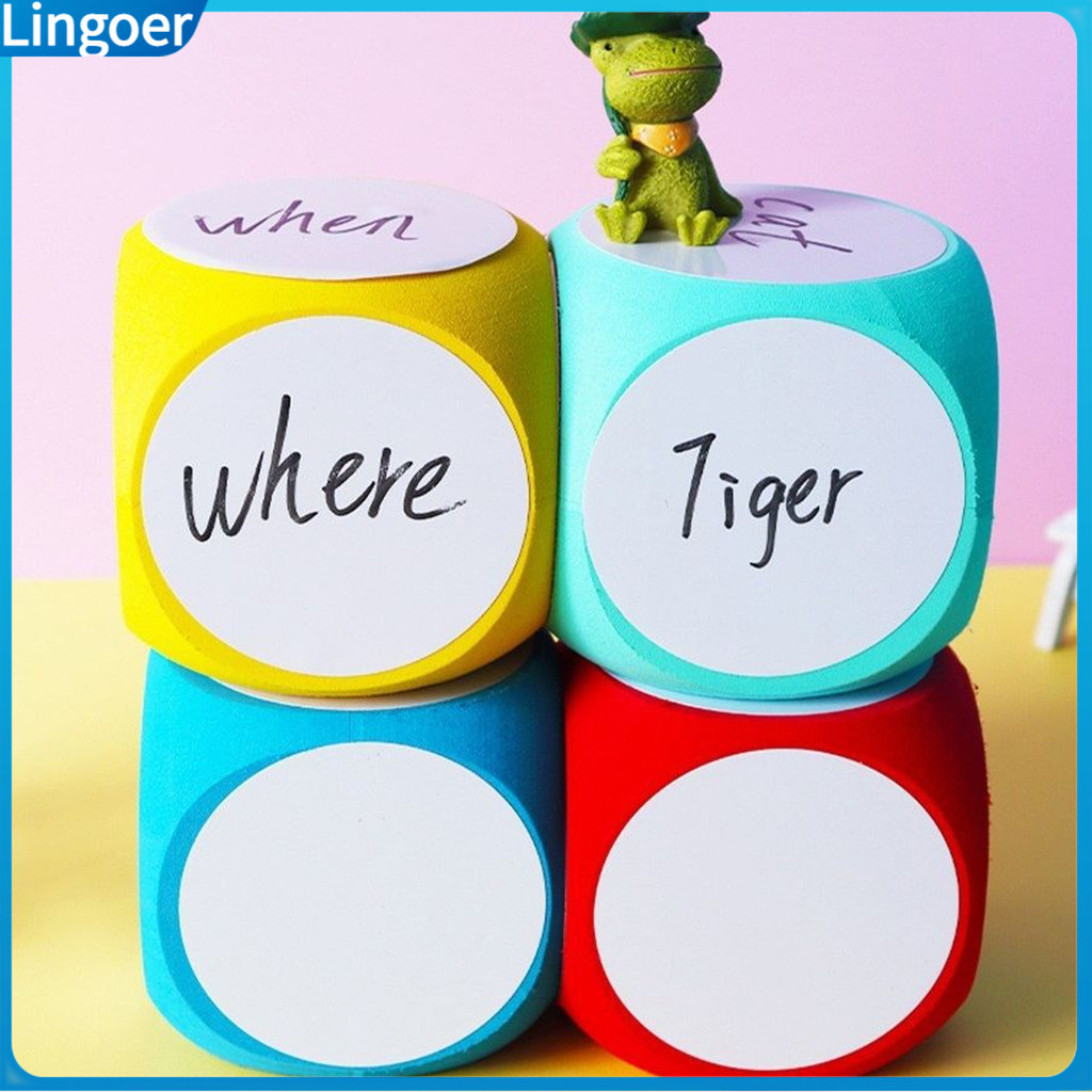 Eva Foam Dice Xóa được Xúc xắc Xốp khổng lồ Trò chơi Xốp Cube Xóa được Eva Xúc xắc cho trẻ em Khối x