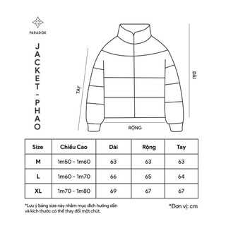 Áo phao PARADOX - ASHEN PUFFER JACKET - High-class Coll.