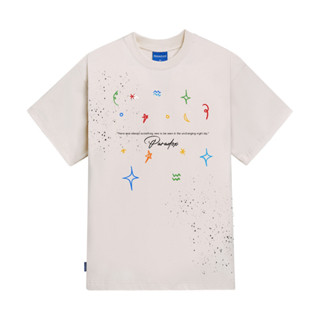 Áo Thun PARADOX Form Rộng Tay Lỡ DREAM WITH STARS 100% Cotton T-shirt Unisex - Nhiều màu
