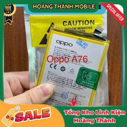 Pin thay thế oppo A74/A76/ zin nhập khẩu