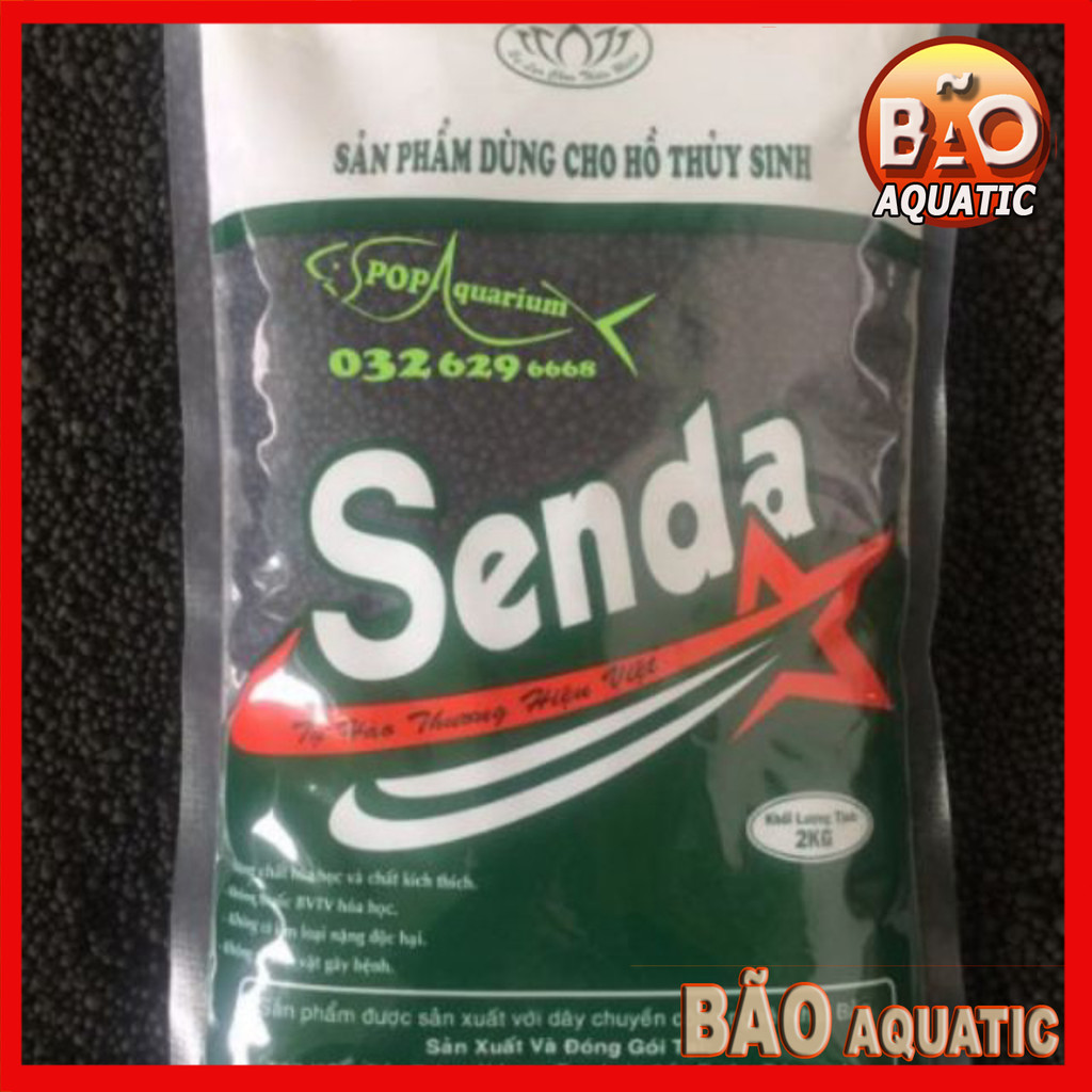 Phân nền thủy sinh Senda gói 2Kg