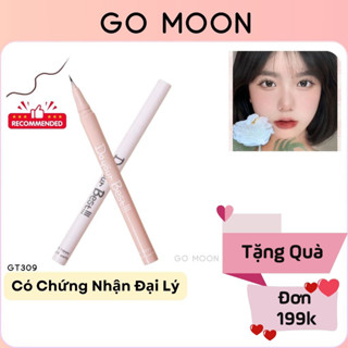 Bút kẻ bọng mắt nét mảnh nhạt GOGO TALES Silkworm GT309 tạo bọng mắt to tròn tự nhiên chống thấm nước Go Moon Shop