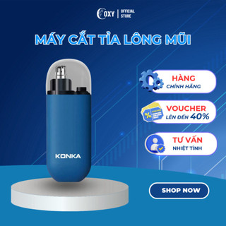 Máy Cắt Tỉa Lông Mũi Konka Thiết Kế Nhỏ Gọn Bỏ Túi Chống Nước IPX7 Hàng Chính Hãng GVQ Store