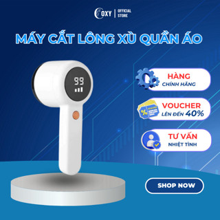  Máy Cắt Lông Xù Quần Áo Cầm Tay Chigo Nhỏ Gọn Màn Hình Led Lưới Tản Lớn Sạc Pin Tiện Lợi 