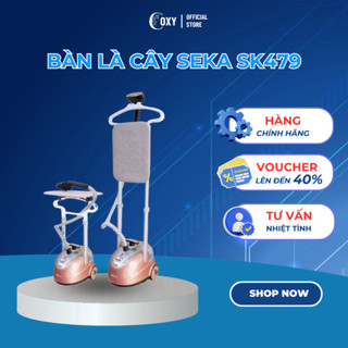  Bàn Là Cây SEKA Hơi Nước SK479 Công Suất 2000W Dung Tích 2L Là Nhanh Không Làm Hư Vải GVQ Store 
