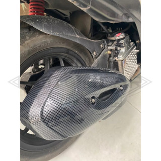Ốp Pô SH Mode 2015 - 2019 Carbon