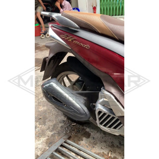 Ốp Pô SH Mode 2015 - 2019 Carbon