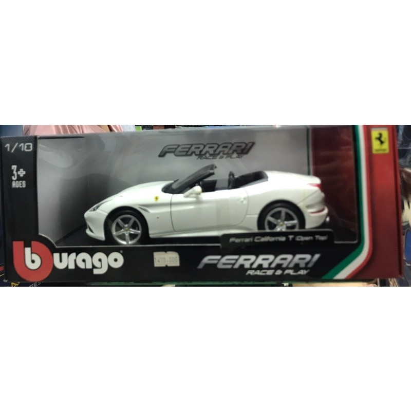 Đồ chơi xe mô hình BBURAGO FERRARI CALIFORNIA T (OPEN TOP) 1:18 4893993 160075