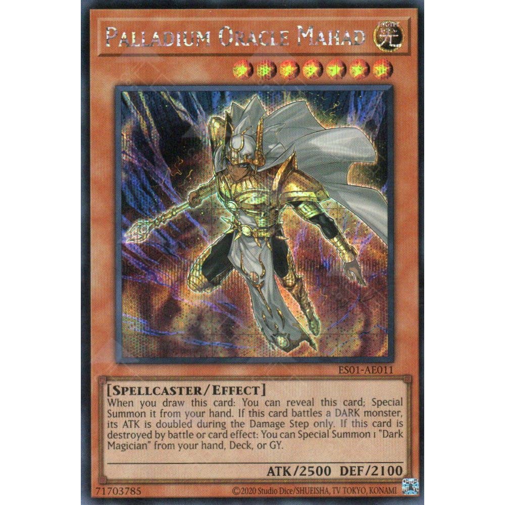 Thẻ bài Yugioh - ES01-AE011 - Palladium Oracle Mahad