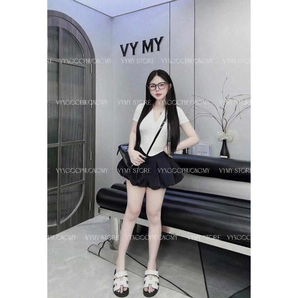 Set Áo Thun Kiểu + Chân Váy Phồng Siuu Xinhhhhh