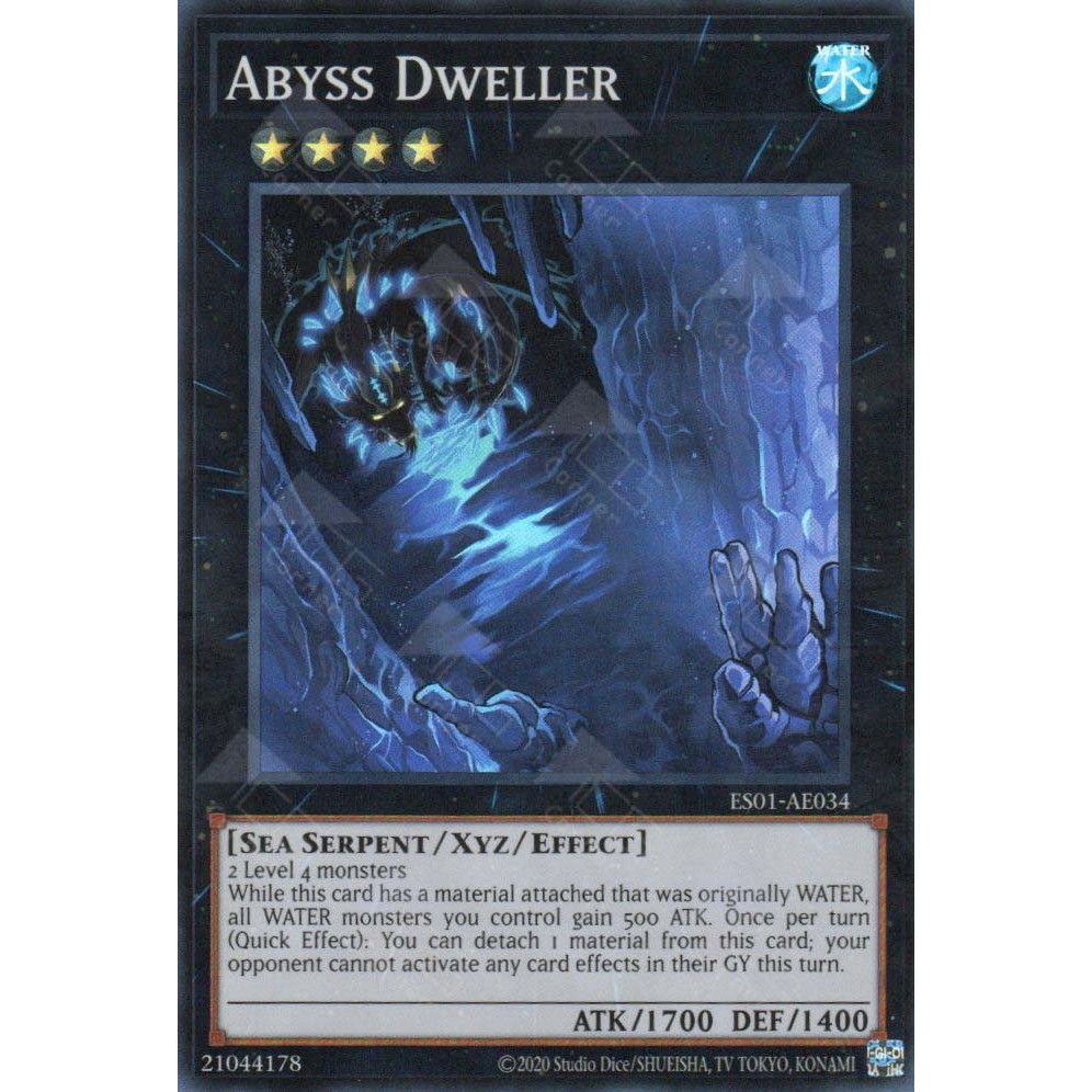 Thẻ bài Yugioh - ES01-AE034 - Abyss Dweller