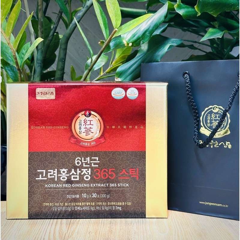Nước hồng sâm cô đặc cao cấp Korea Red Ginseng Extract 365 Stic