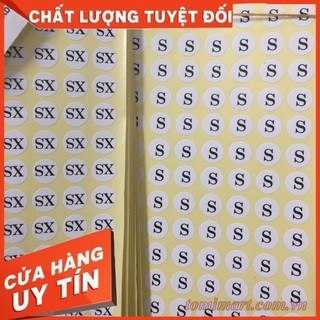 Decal size dán, size số dán mác quần áo