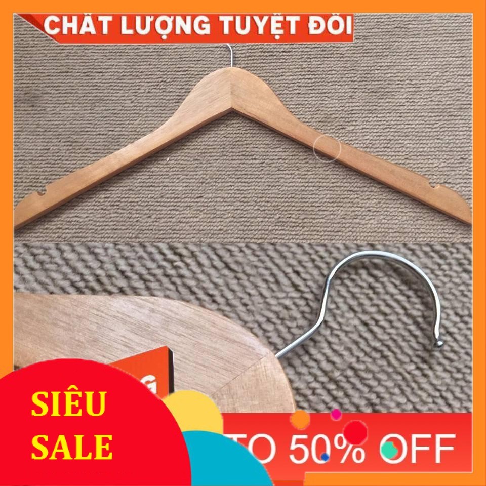 Móc Gỗ 44cm COMBO 5 CÂY