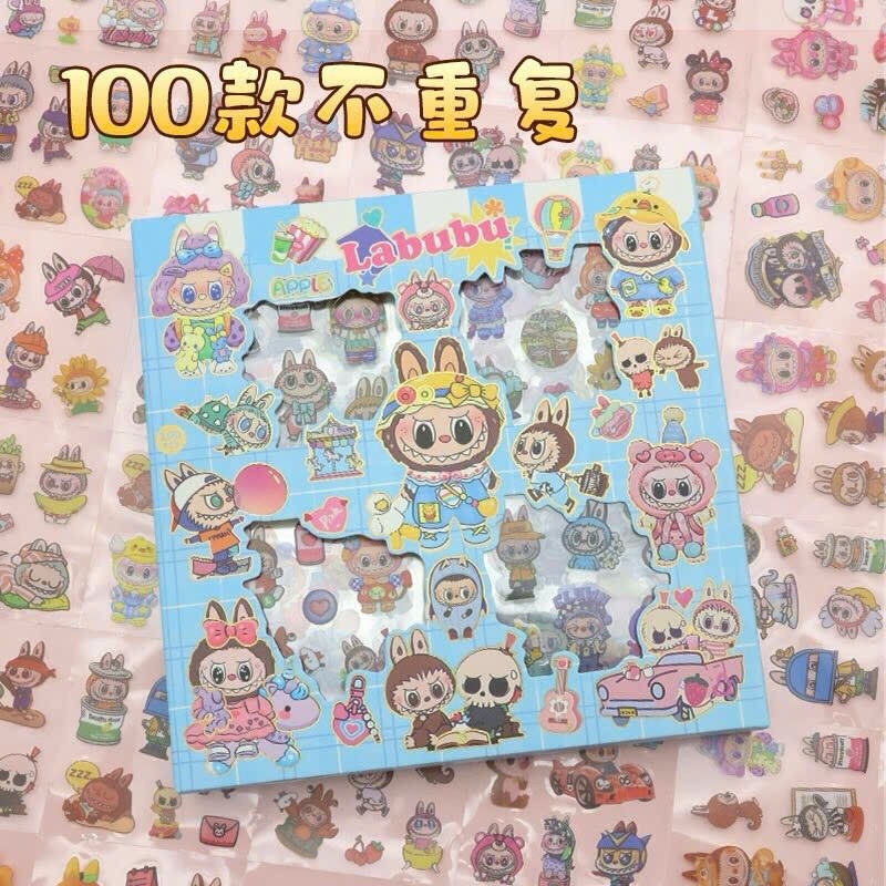Hộp 100 Miếng Sticker Siêu rẻ 🌹 🌹