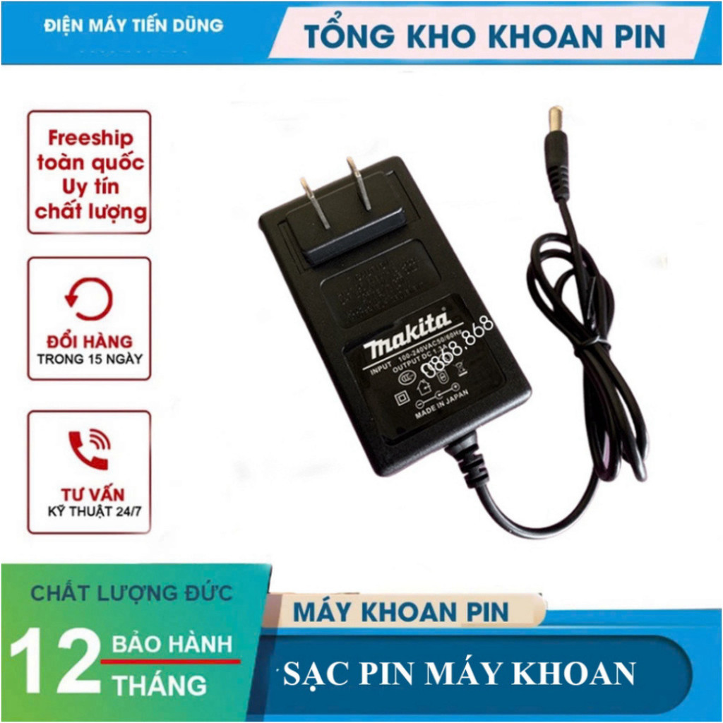 Sạc Pin 26V-36V Cho Máy Khoan Pin 36V-72v 5cell Makita,Hitachi,Bosch,Dewalt - Mẫu mới