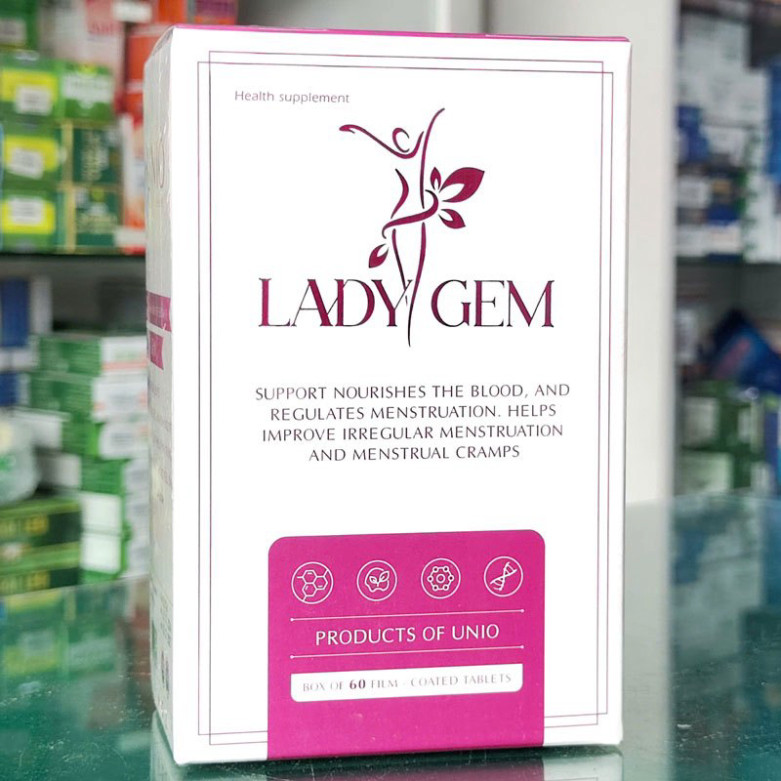 Viên Uống Nội Tiết Ladi Gem Hỗ Trợ Giảm Các Triệu Chứng Do Suy Giảm Nội Tiết Tố - Hộp 60 viên