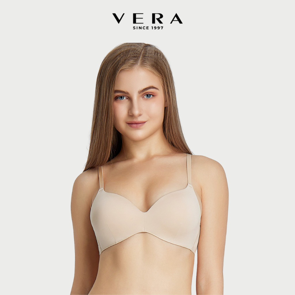 Áo ngực wireless nữ Vera microfiber trơn- V0591