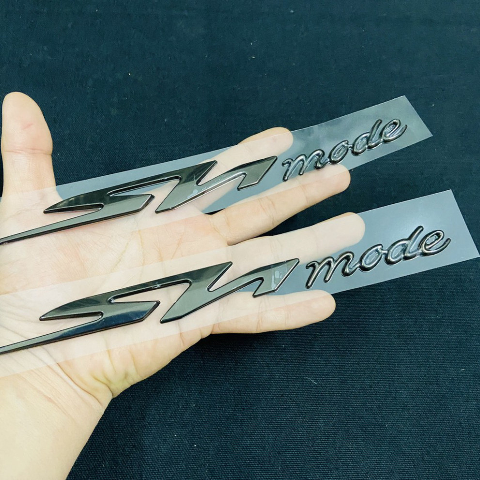 BỘ TEM TÊN CHỮ XE SH MODE, TEM CHỮ ZIN TÊN XE SH MODE