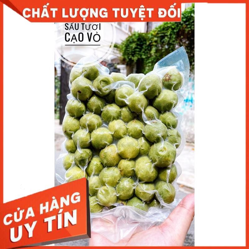 SẤU TƯƠI _ SẤU CẠO VỎ HÚT CHÂN KHÔNG-Túi 1kg