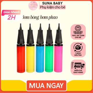 Bơm phao hơi cầm tay mini tiện lợi màu sắc ngẫu nhiên