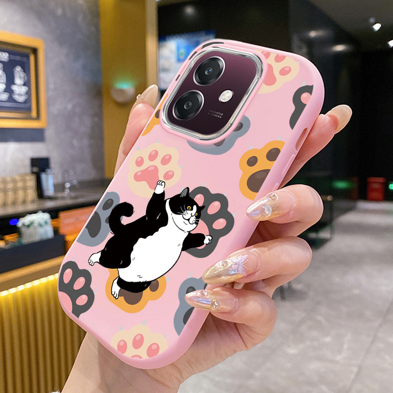 Ốp Lưng OPPO A3 4G A3 5G A3X 4G A3X 5G Case Hoạt hình Mèo Nhỏ