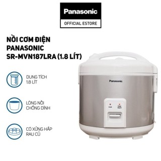 Nồi cơm điện nắp gài panasonic panc-sr-mvn187lra - hàng chính hãng