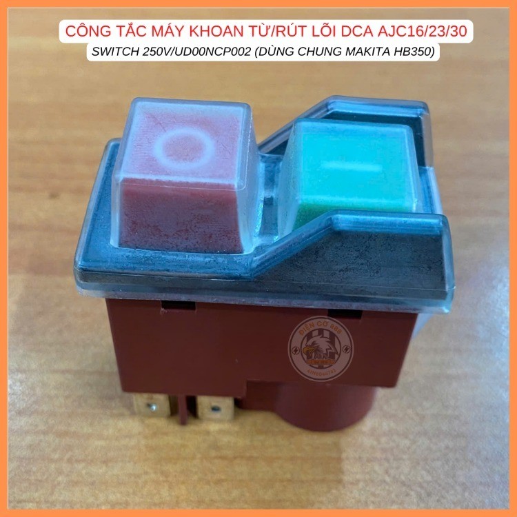 Công tắc máy khoan từ MAKITA HB350 (DCA AJC16/23/30) 250VAC 1600W