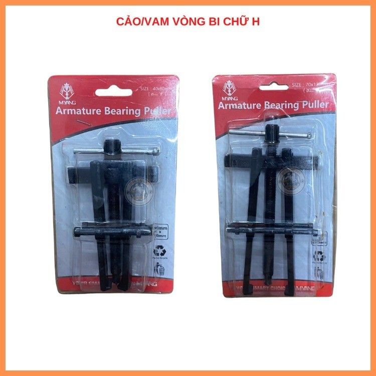 Cảo - Vam vòng bi chữ H 40x80 và 70x120