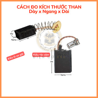 Chổi than E74 NB kích thước 6.5x8x14mm